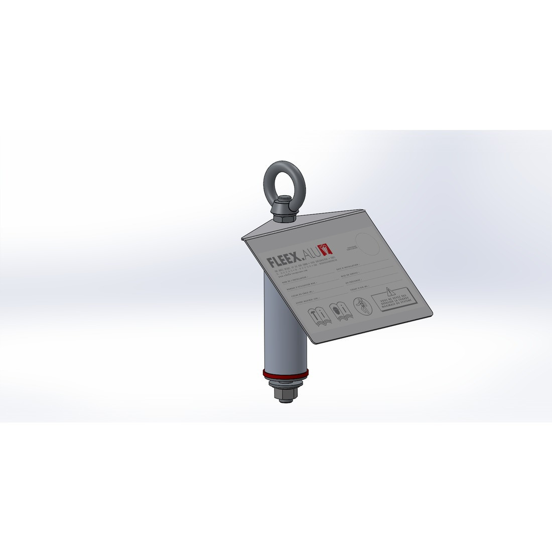 Support plaquette signalétique FLEEX