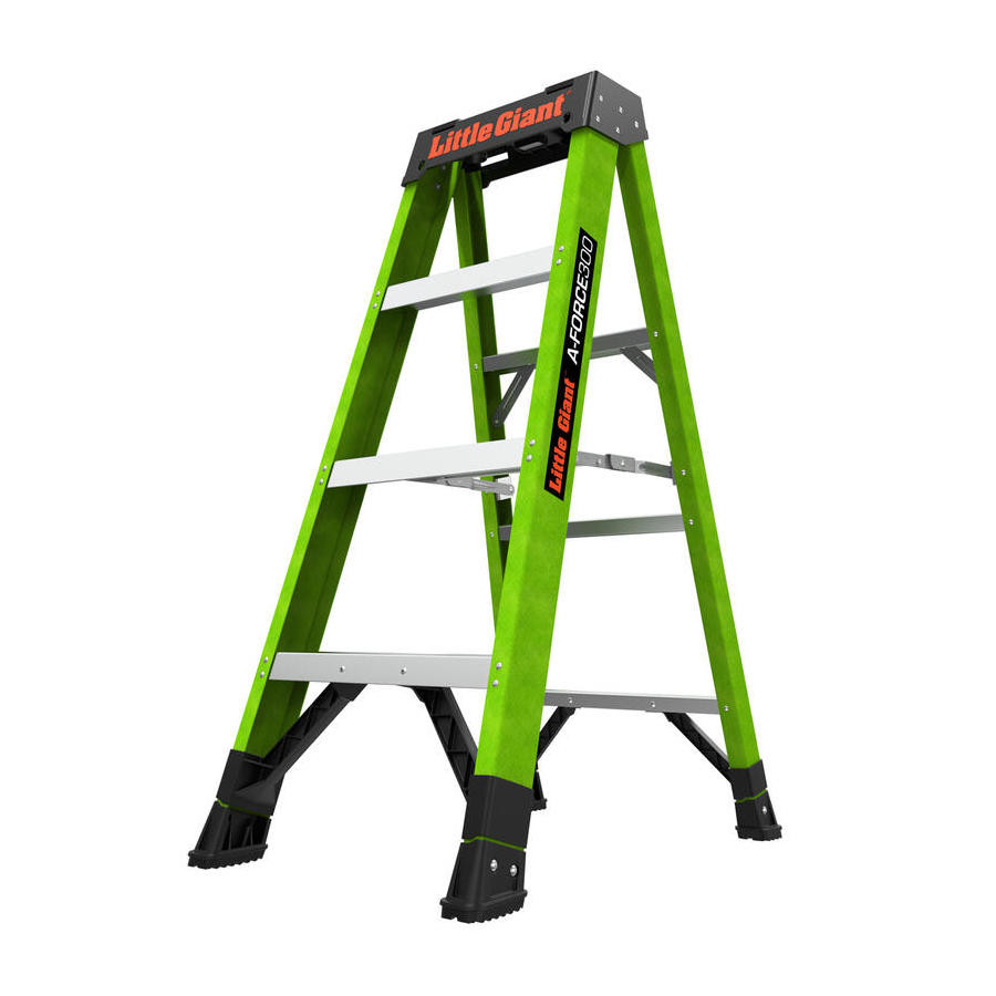A-Force 300 - Escabeau en fibre de verre a rails non conducteurs