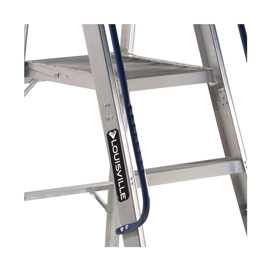 Plateforme mobile en aluminium avec mains courantes (AP5000) | Louisville Ladder