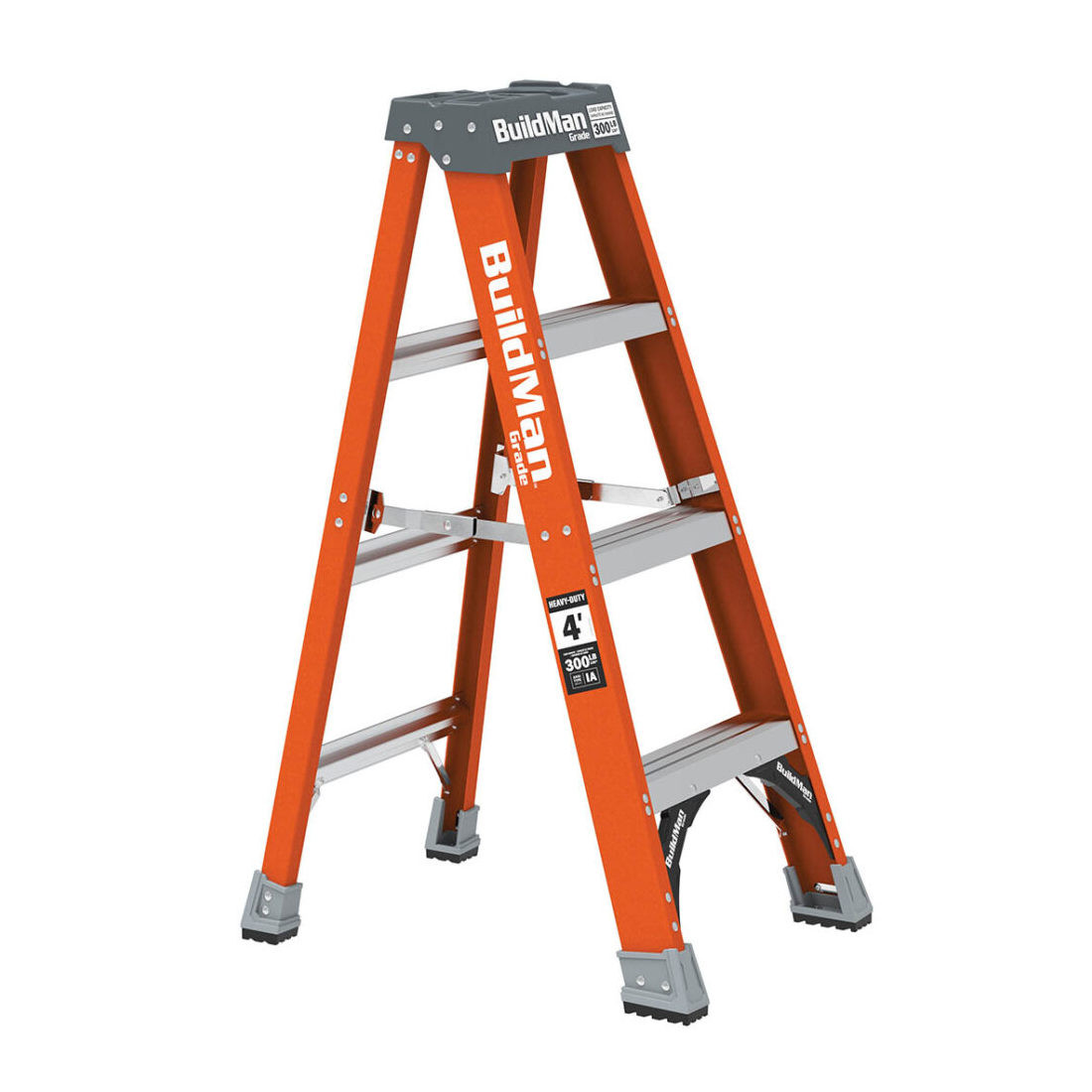 Escabeau en fibre de verre BuildMan E-SLFB-300lb