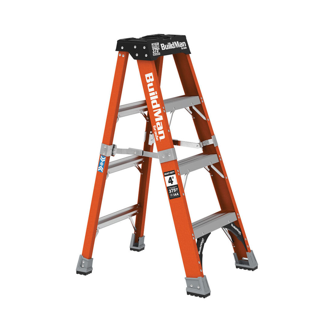 Escabeau en fibre de verre BuildMan E-SLFB-375lb