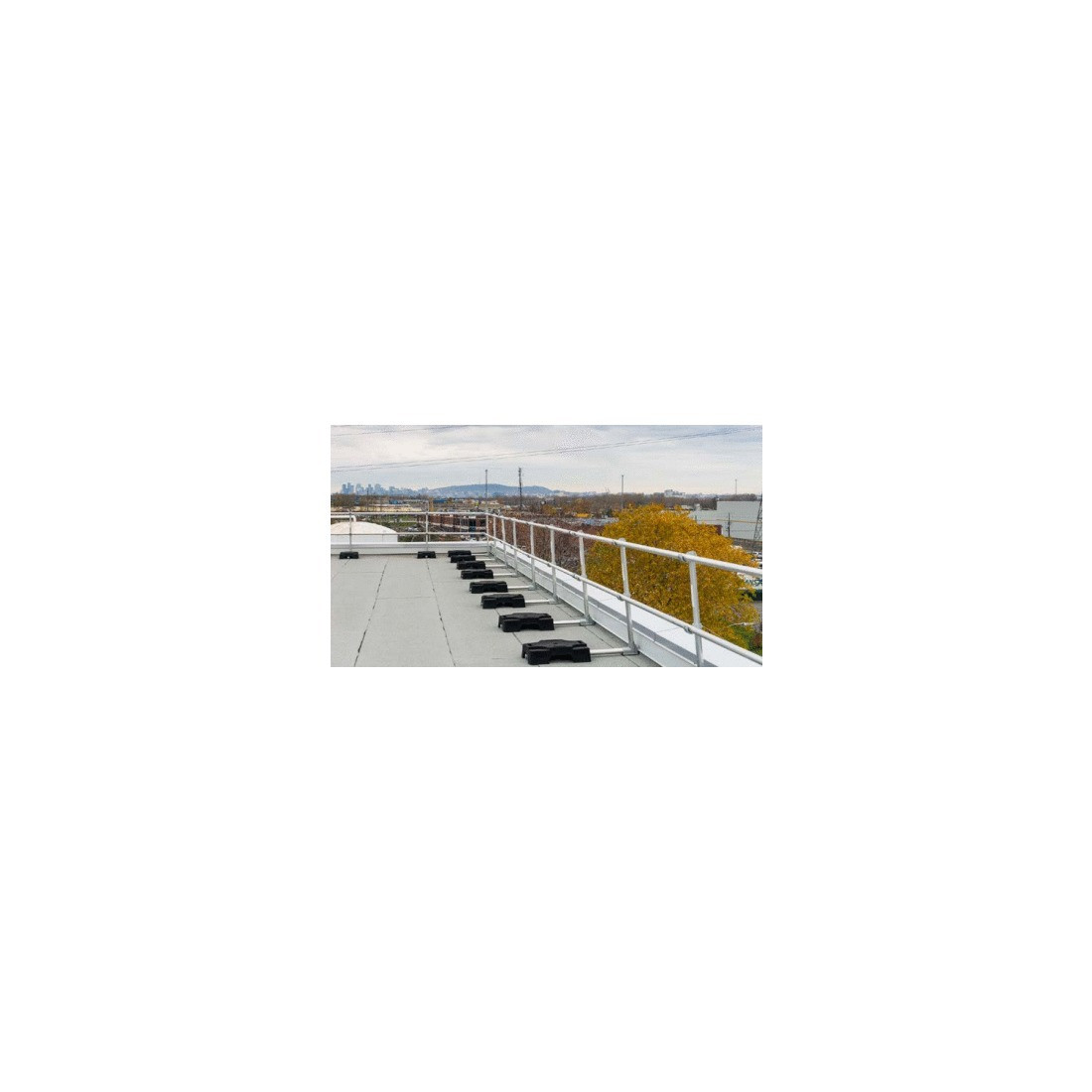 Système de garde-corps autoportant Metaltech - Standard